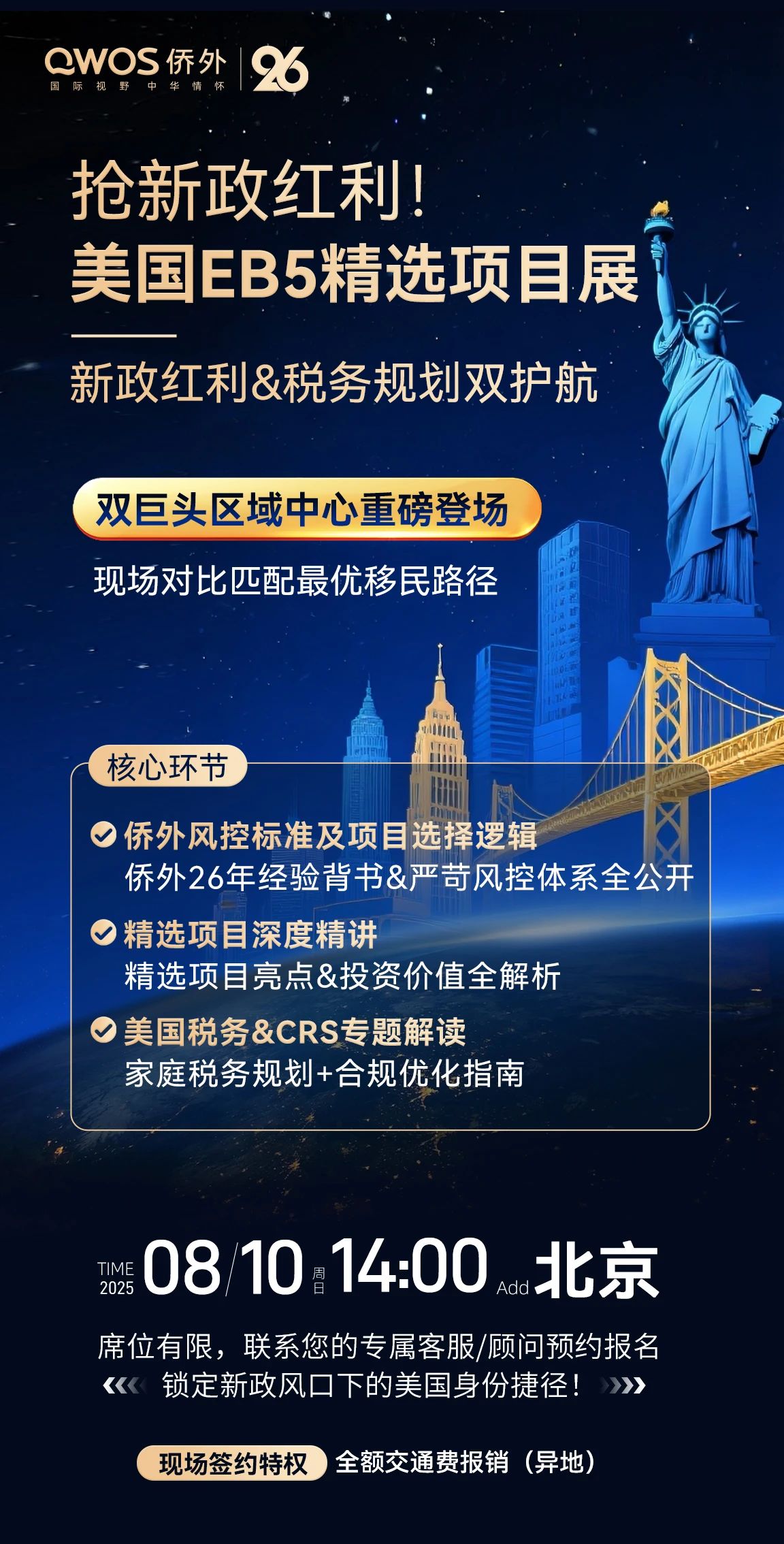 美国EB5精选项目展